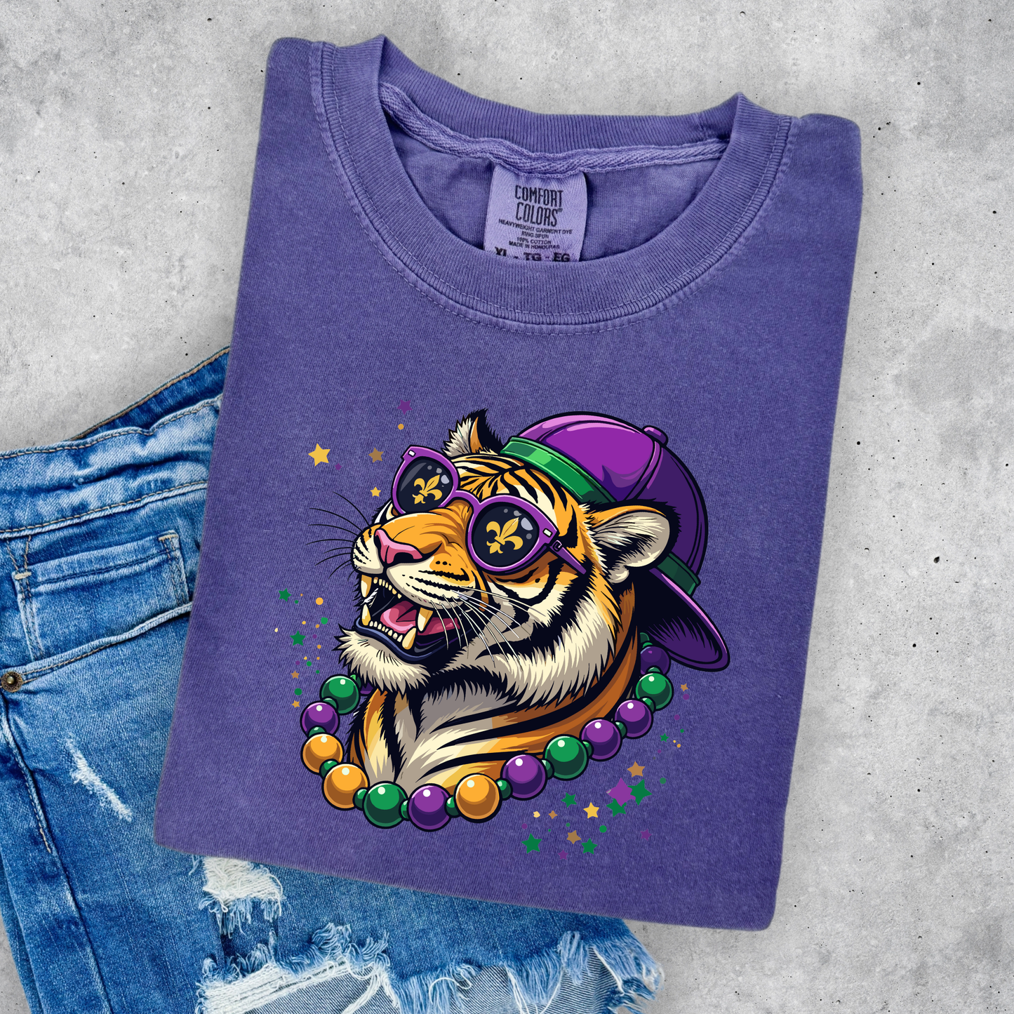 MARDI TIGER COMFORT COLORS BRAND (YOUTH & ADULT)