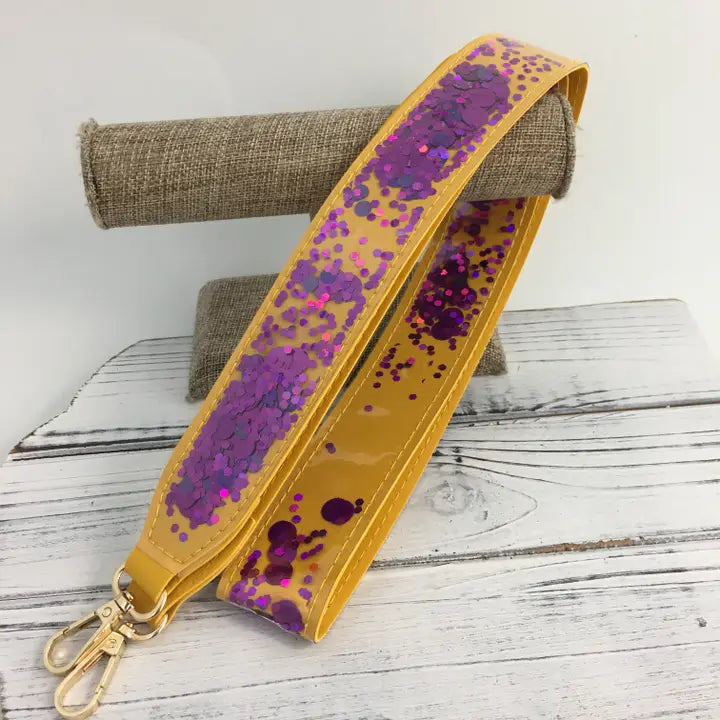 GAME DAY LOOSE GLITTER STADIUM BAG STRAP