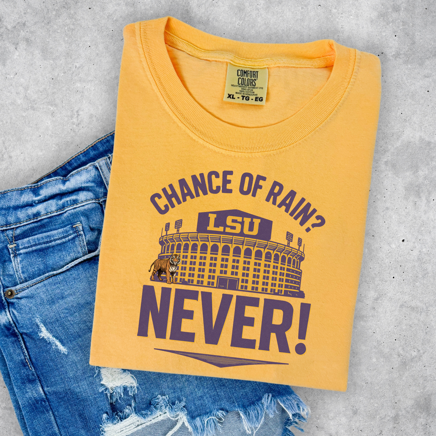 CHANCE OF RAIN NEVER TEE