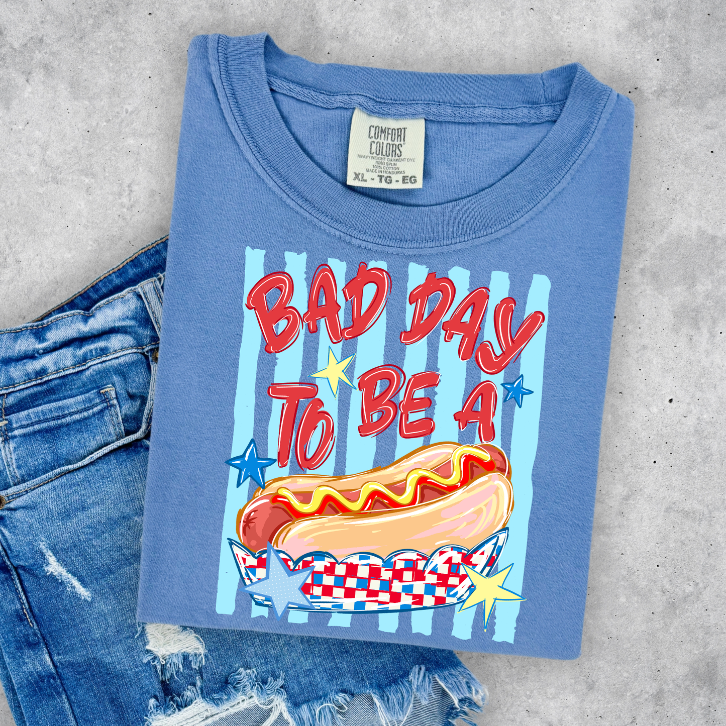 BAD DAY TO BE A HOT DOG
