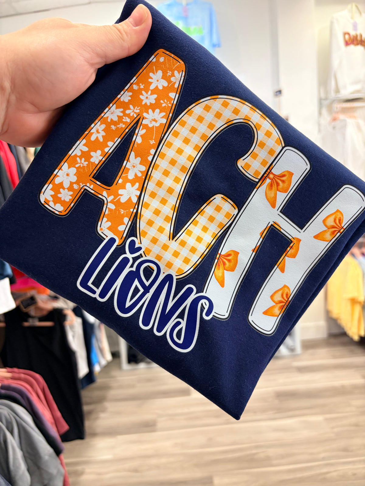 Doodle font ACH Lions