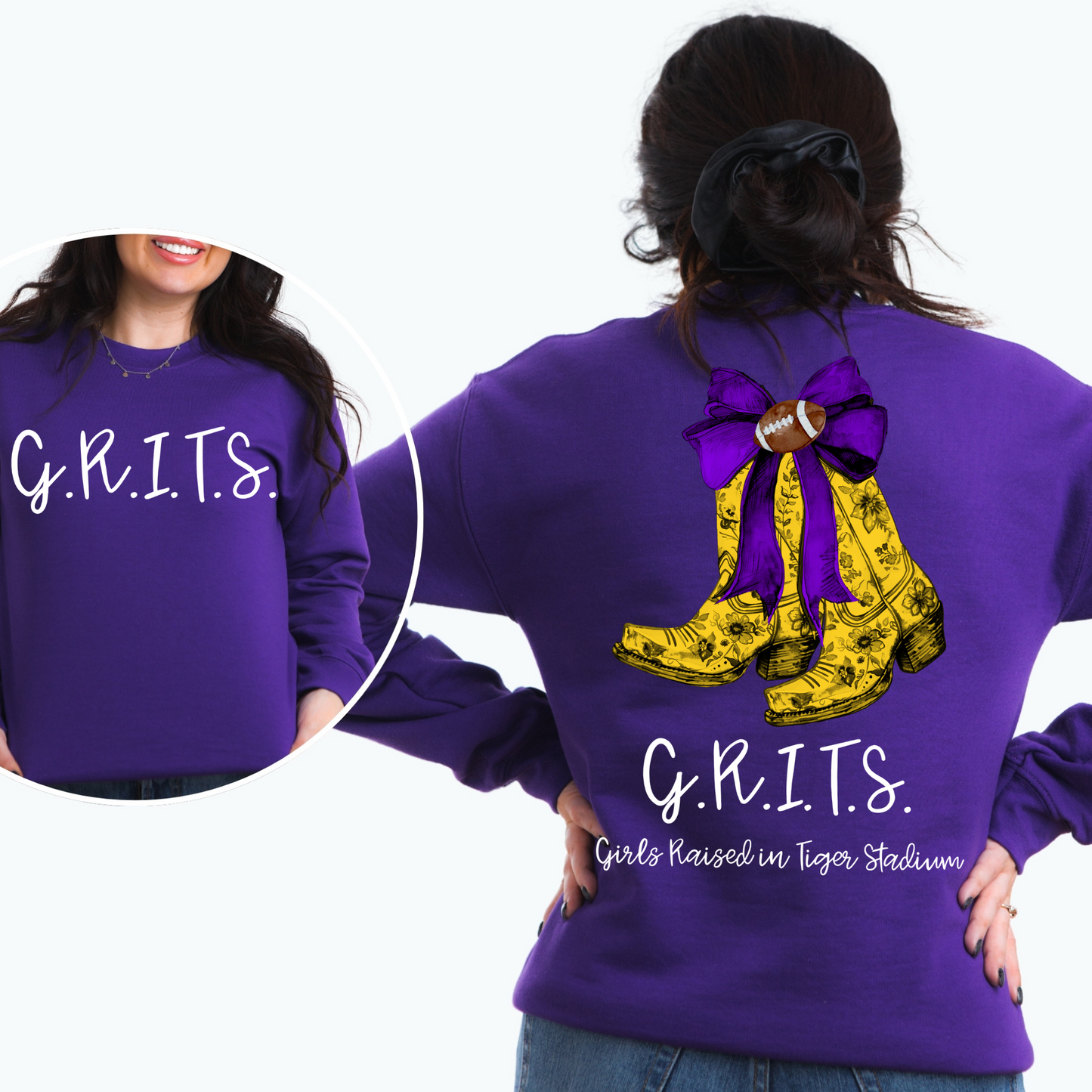 G.R.I.T.S. TEE AND SWEATSHIRT