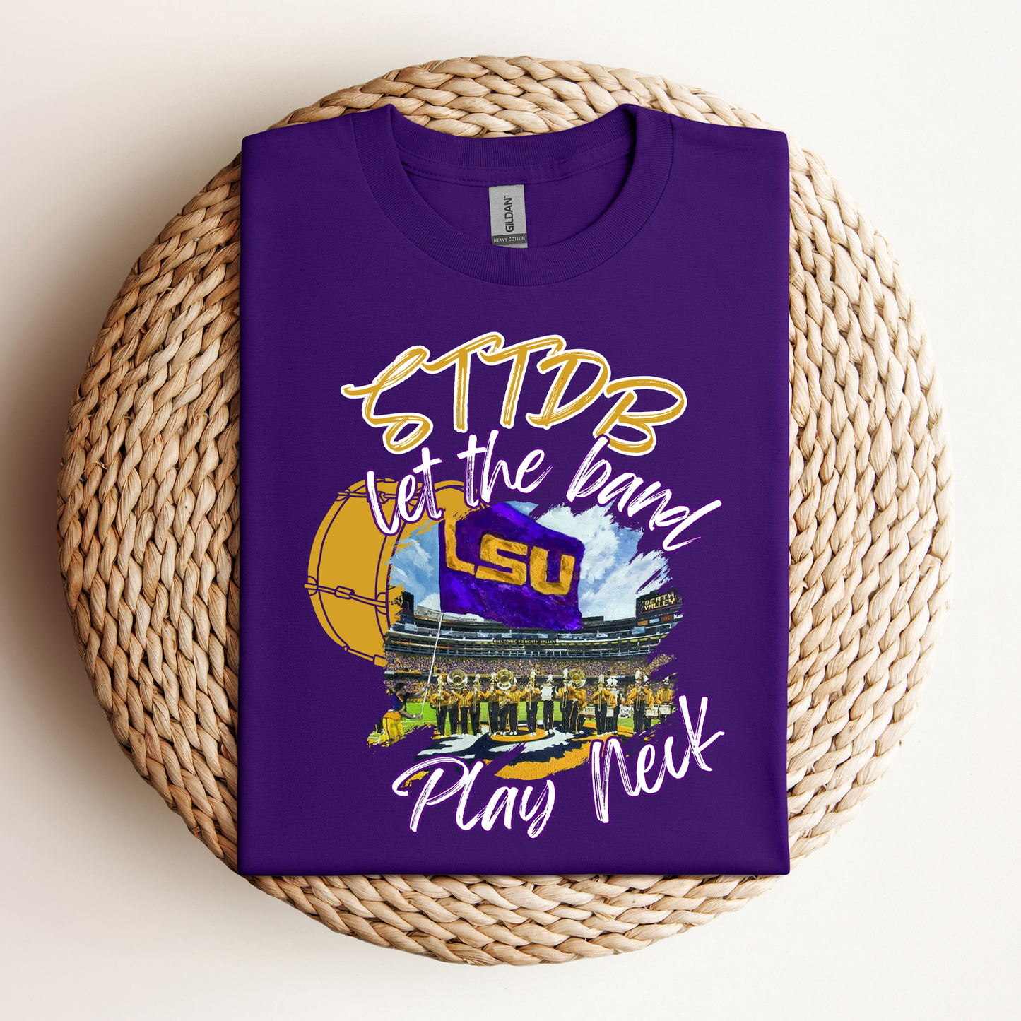 LET THE BAND PLAY NECK TEE