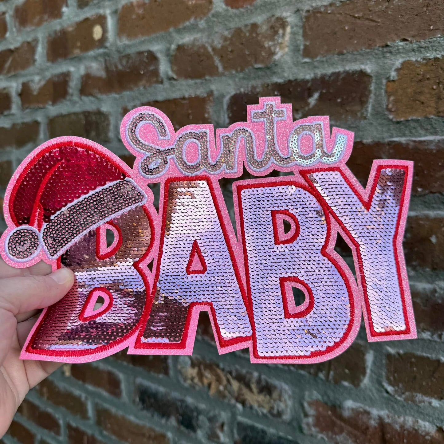 10.5 INCH WIDE SANTA BABY