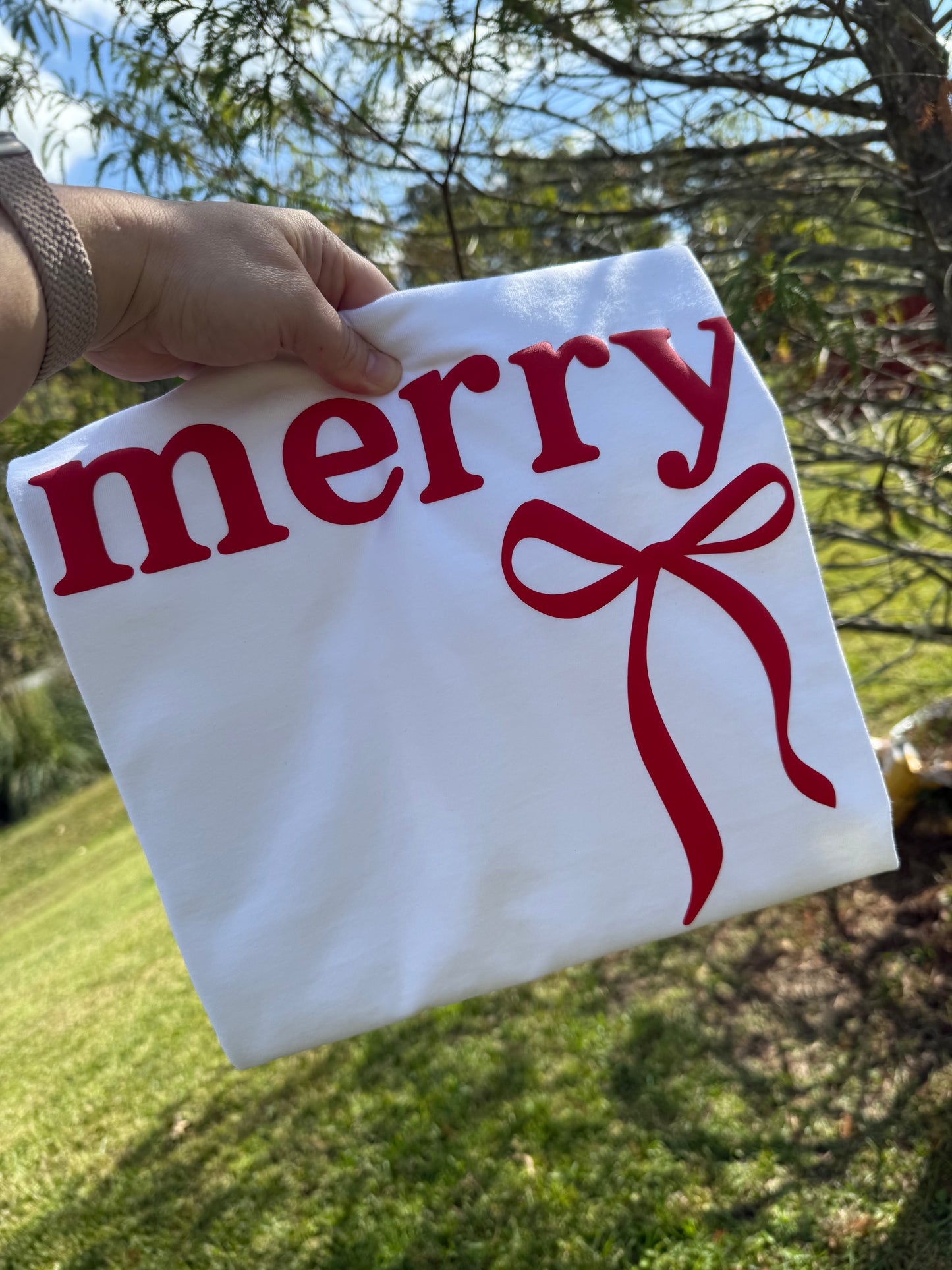 CUTE PUFF MERRY TEES & SWEATSHIRTS