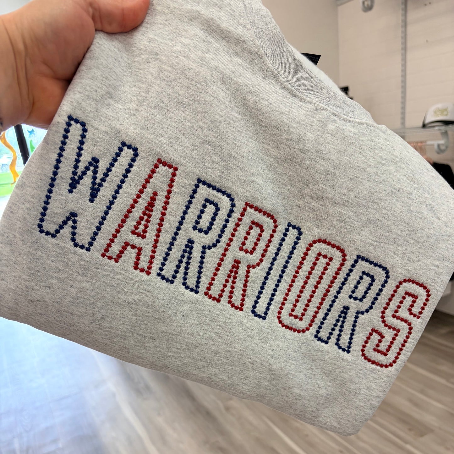 WARRIORS CANDLE WICK EMBROIDERY