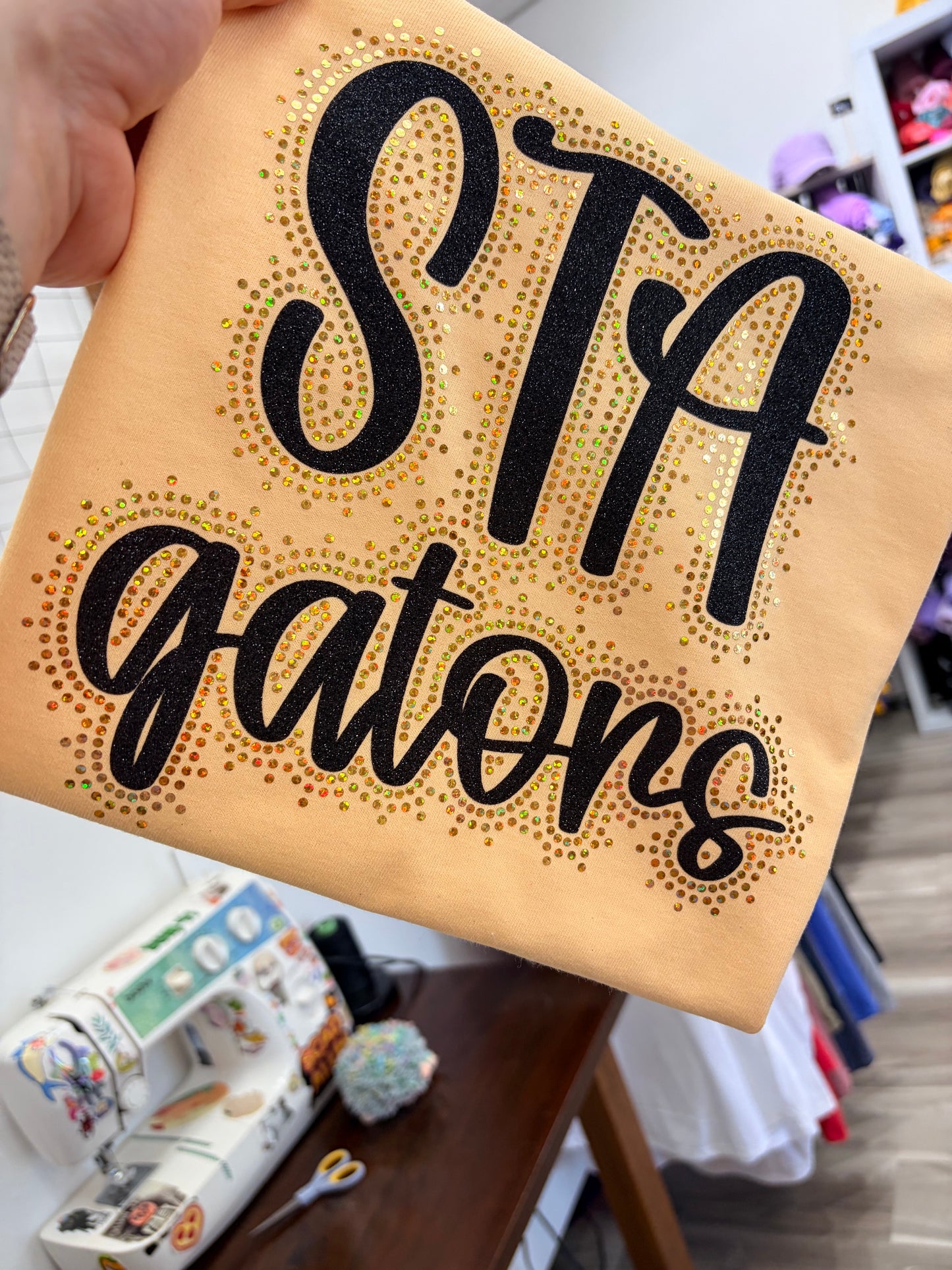 GLITTER AND SPANGLE STA GATORS