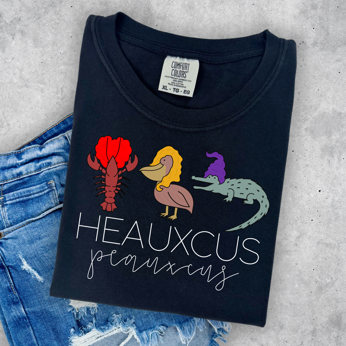 HEAUXCUS PEAUXCUS TEE