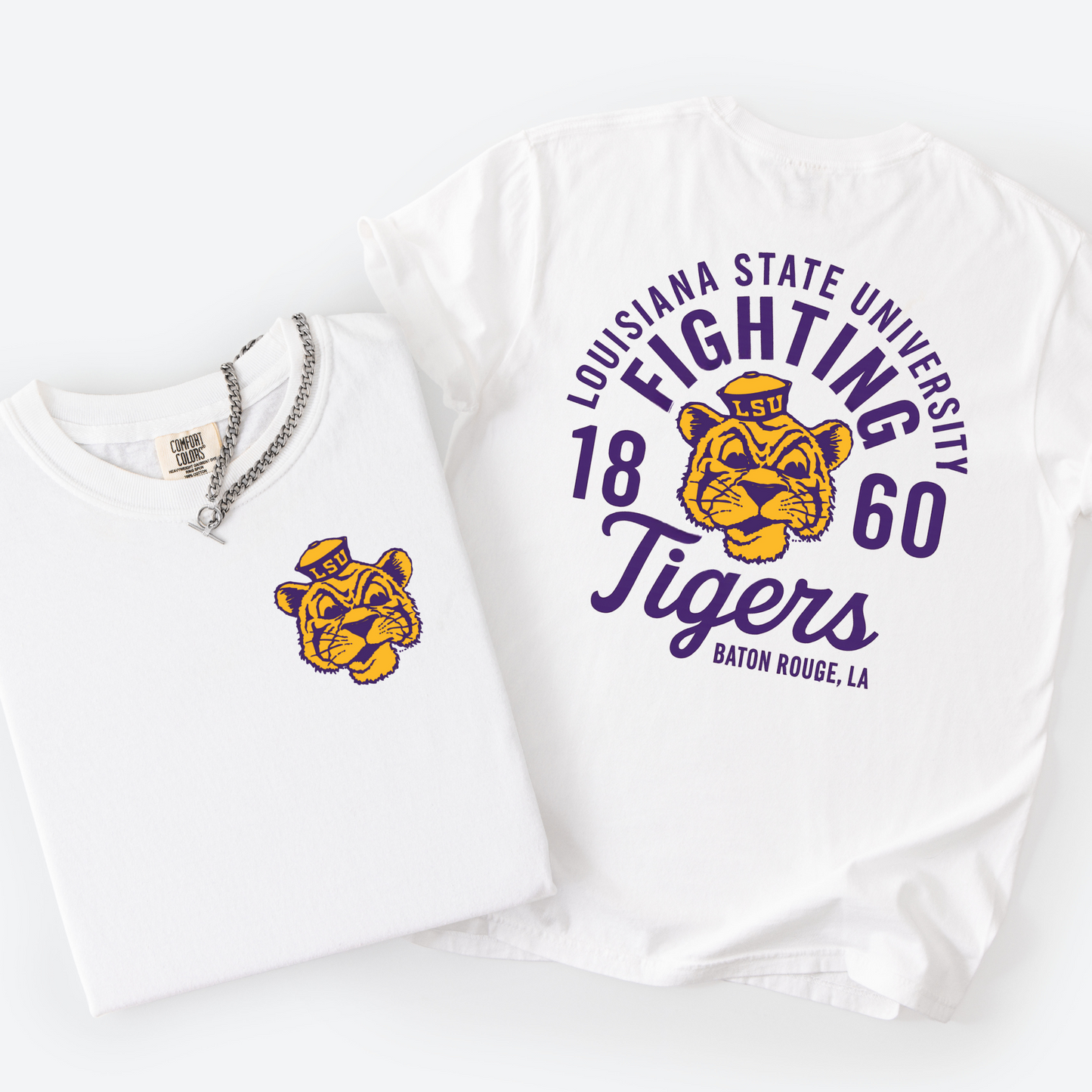 FIGHTING TIGERS COMFORT COLORS TEE