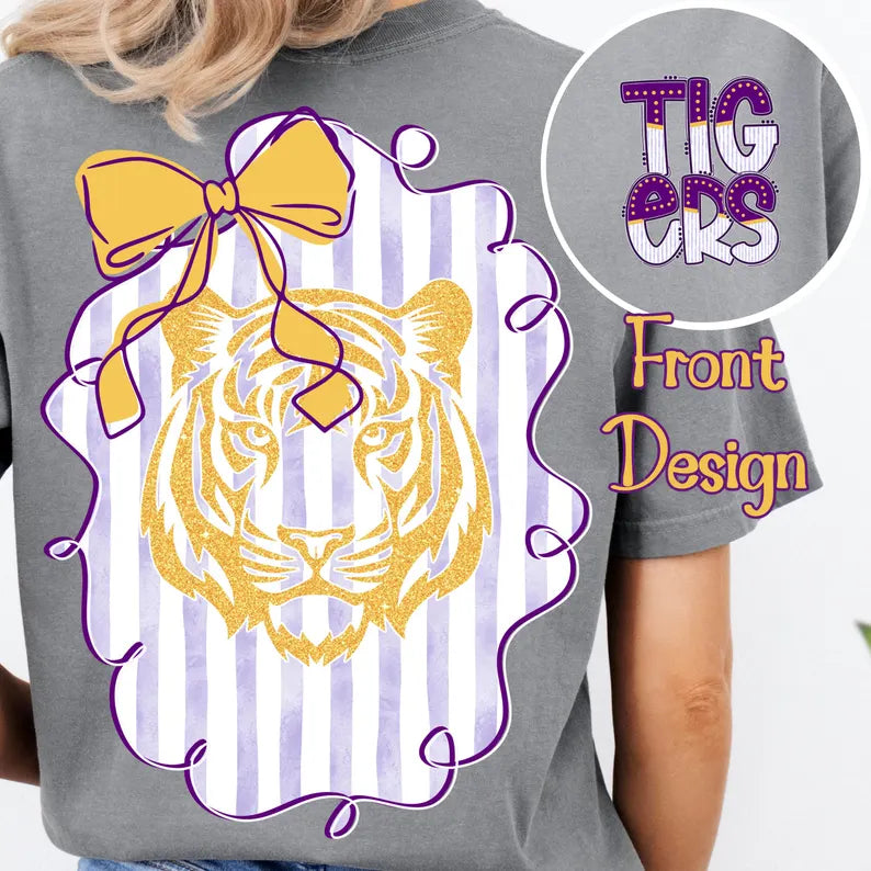 PIN STRIPE TIGERS TEE