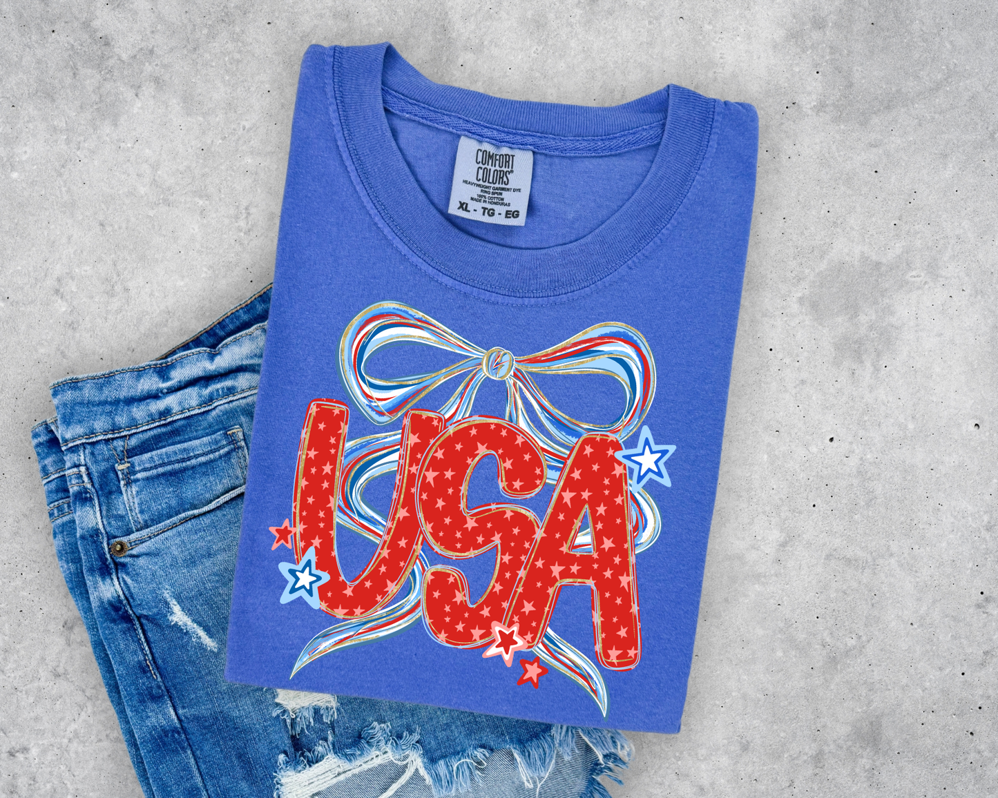 CUTE USA WITH BOW