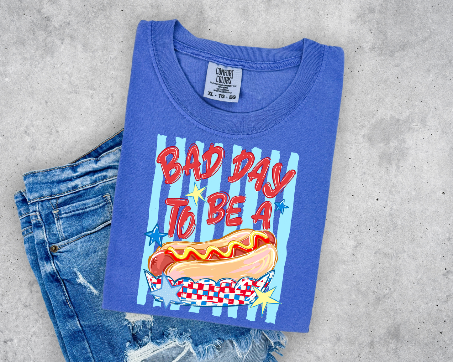 BAD DAY TO BE A HOT DOG