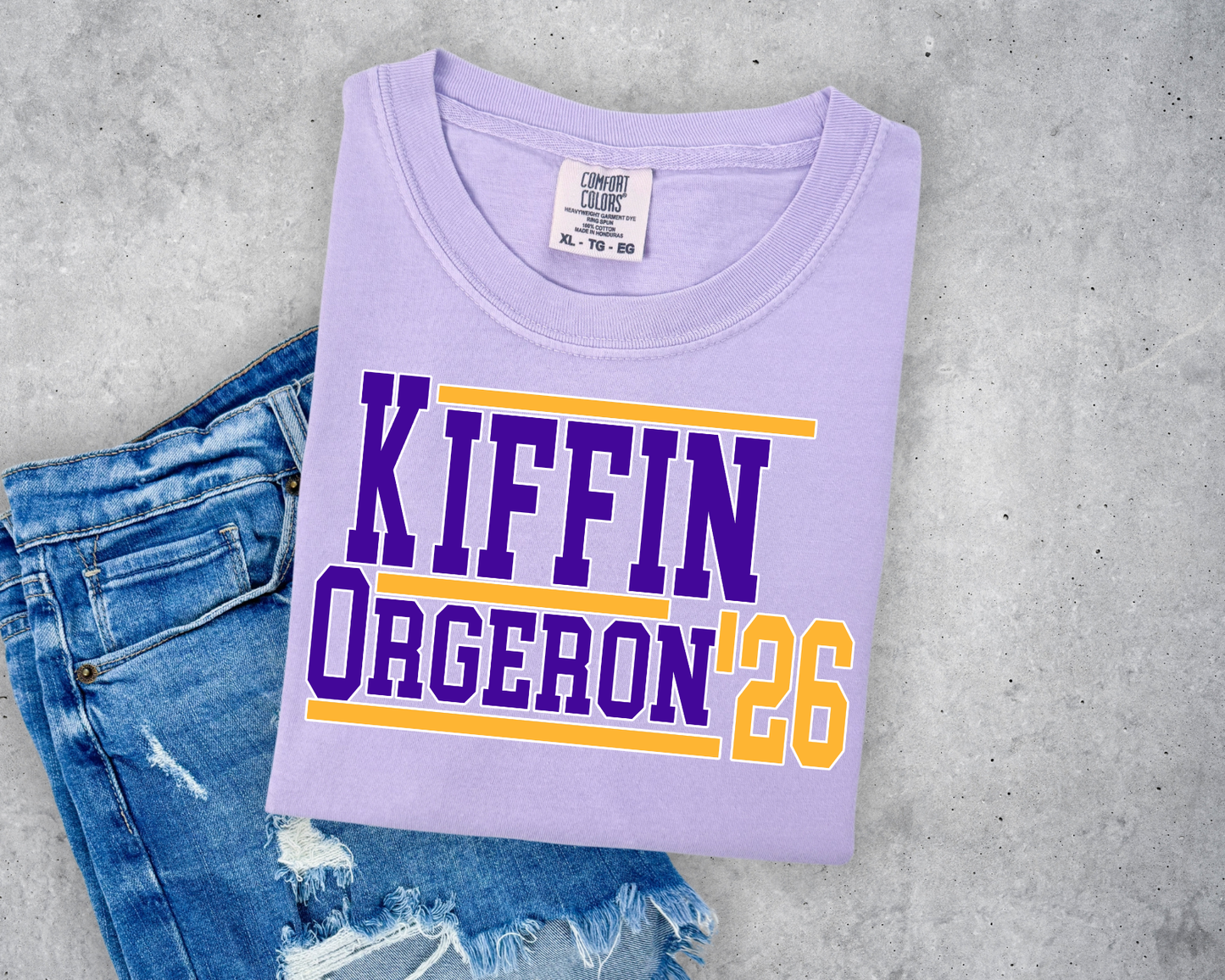 KIFFIN & ORGERON 26 COMFORT COLORS TEE