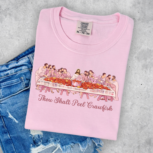 THOU SHALT PEEL CRAWFISH