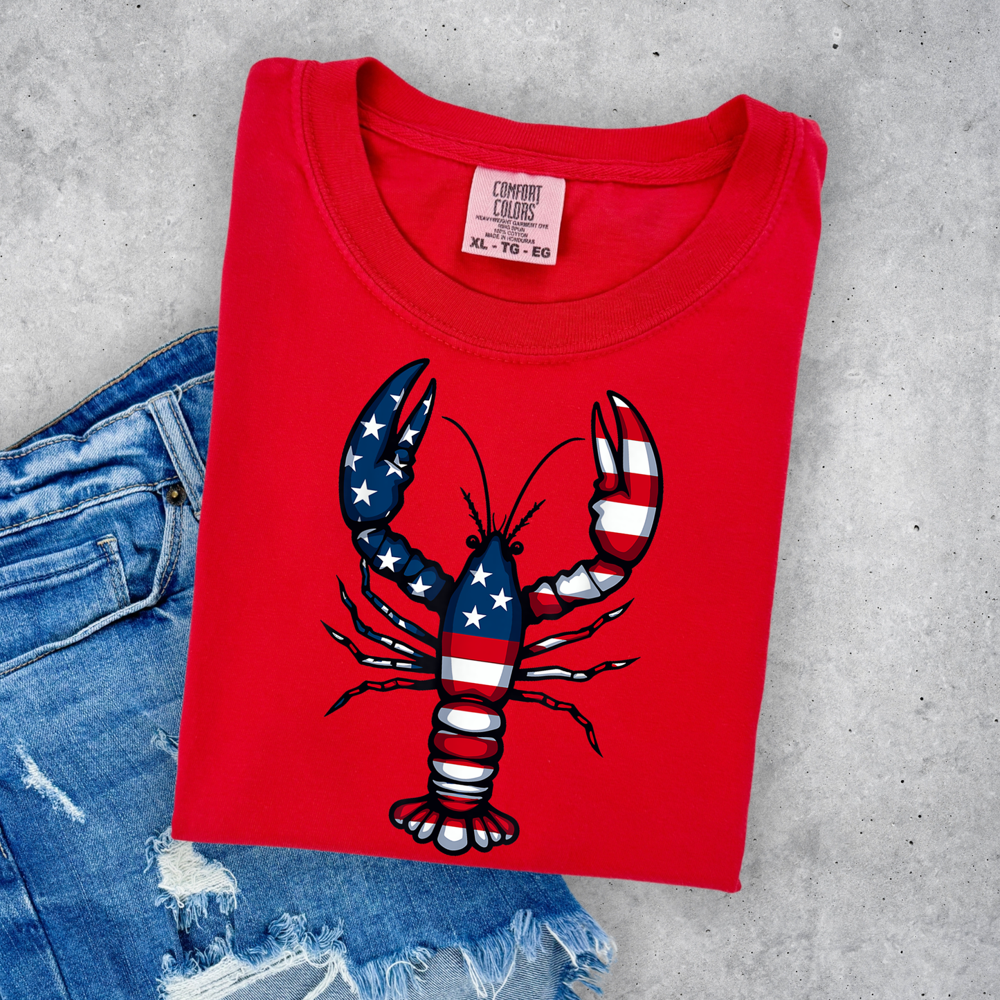 PATRIOTIC CRAWFISH
