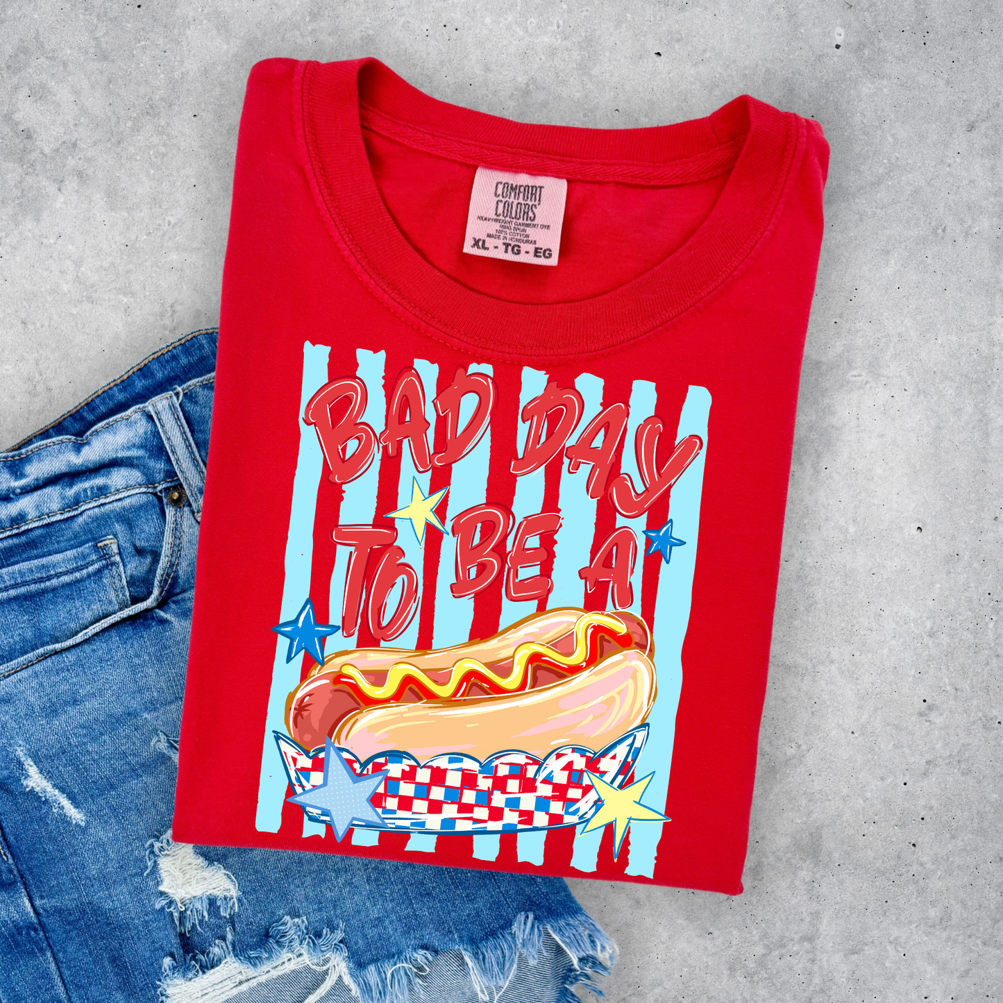 BAD DAY TO BE A HOT DOG
