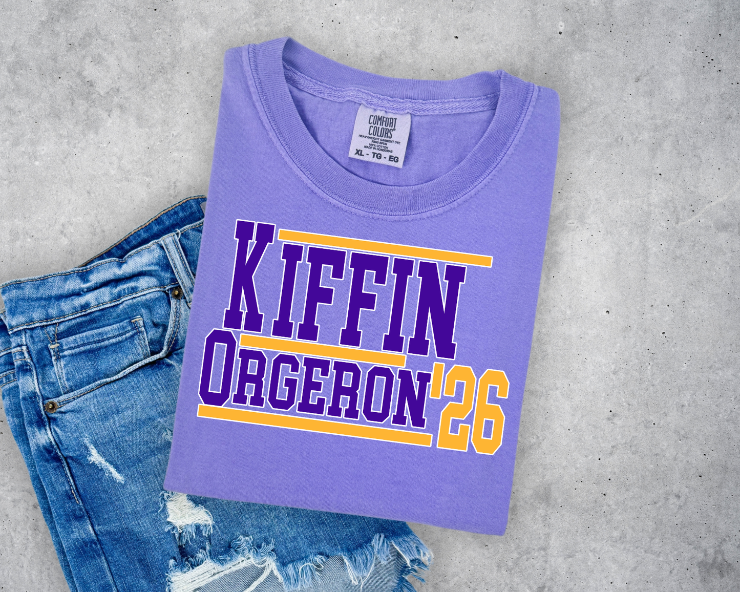 KIFFIN & ORGERON 26 COMFORT COLORS TEE