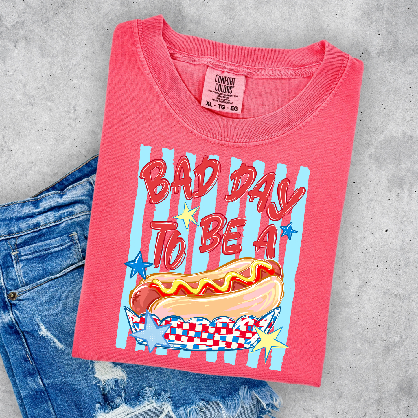 BAD DAY TO BE A HOT DOG