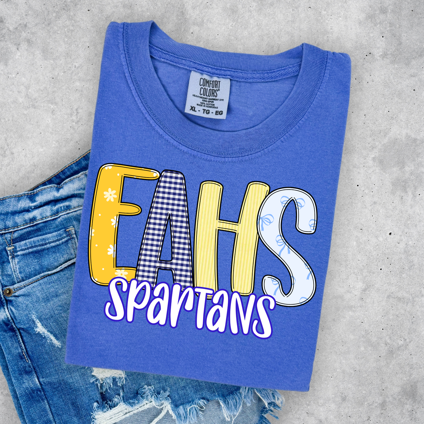 EAHS-SPARTANS DOODLE MASCOT