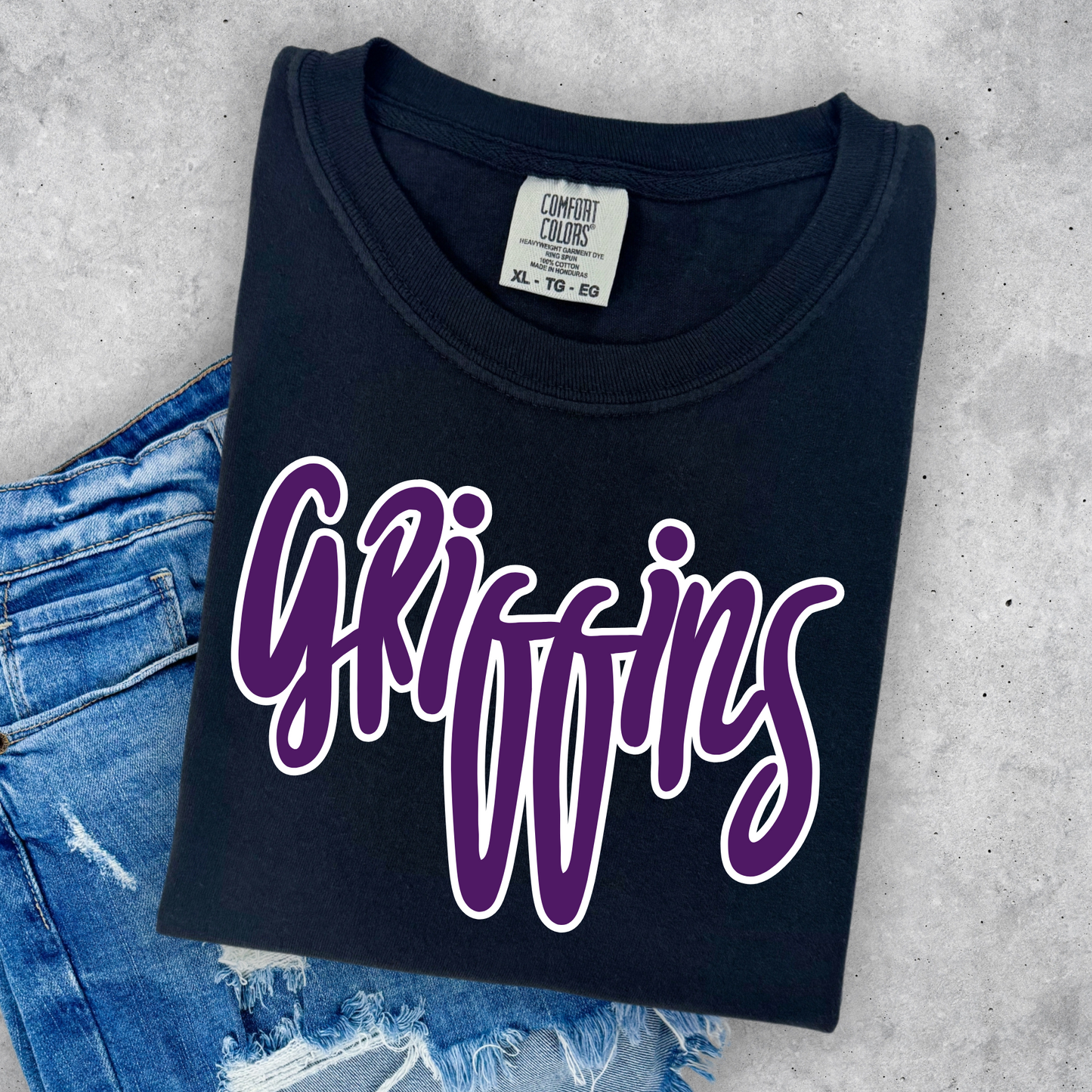 GRIFFINS CURISVE TEES & SWEATSHIRTS
