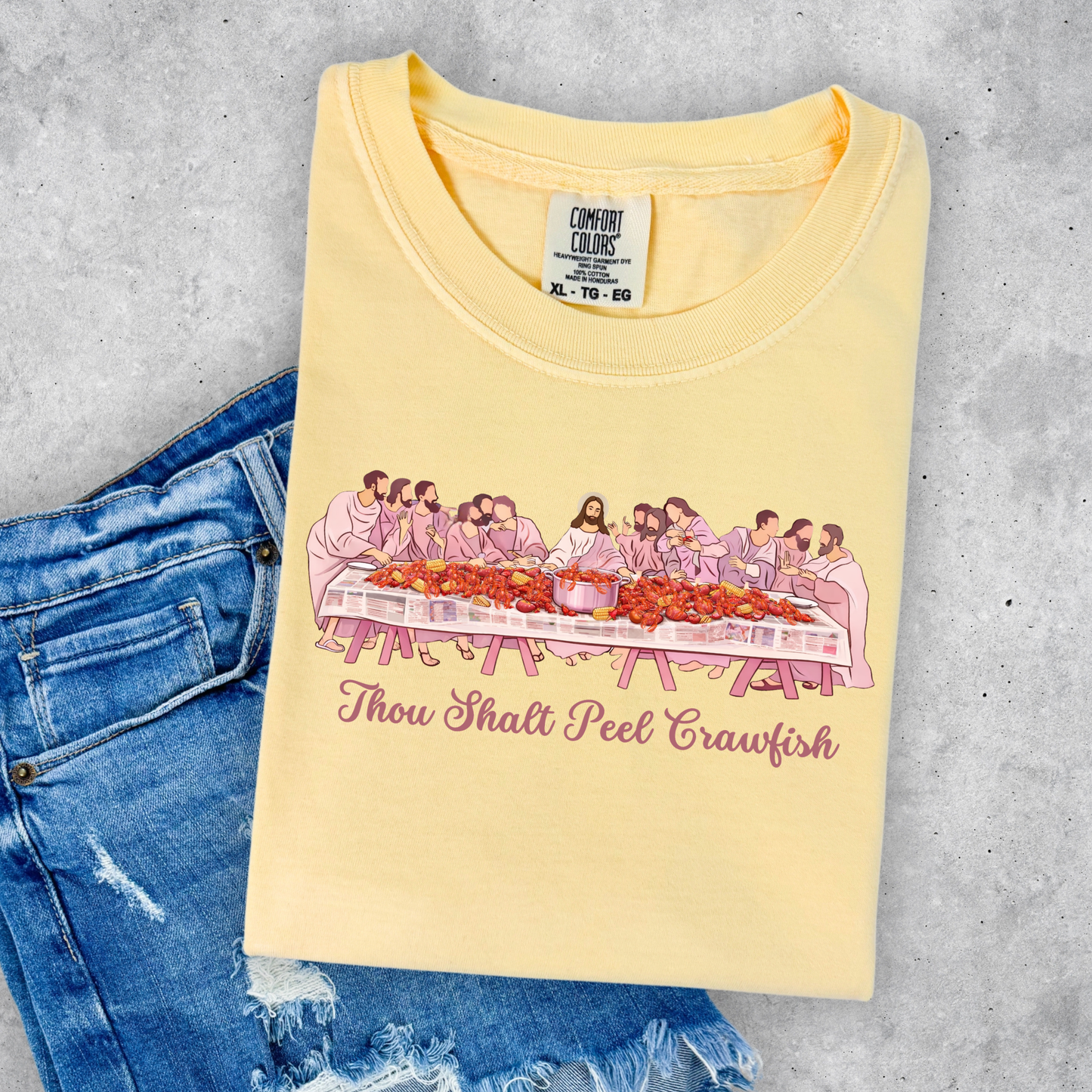 THOU SHALT PEEL CRAWFISH