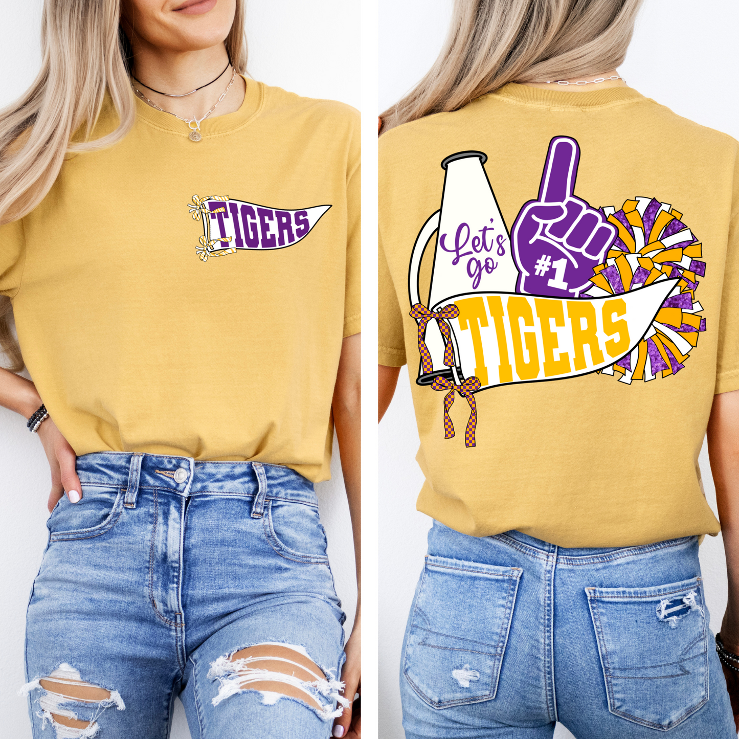 LET'S GO TIGERS TEES & SWEATSHIRTS