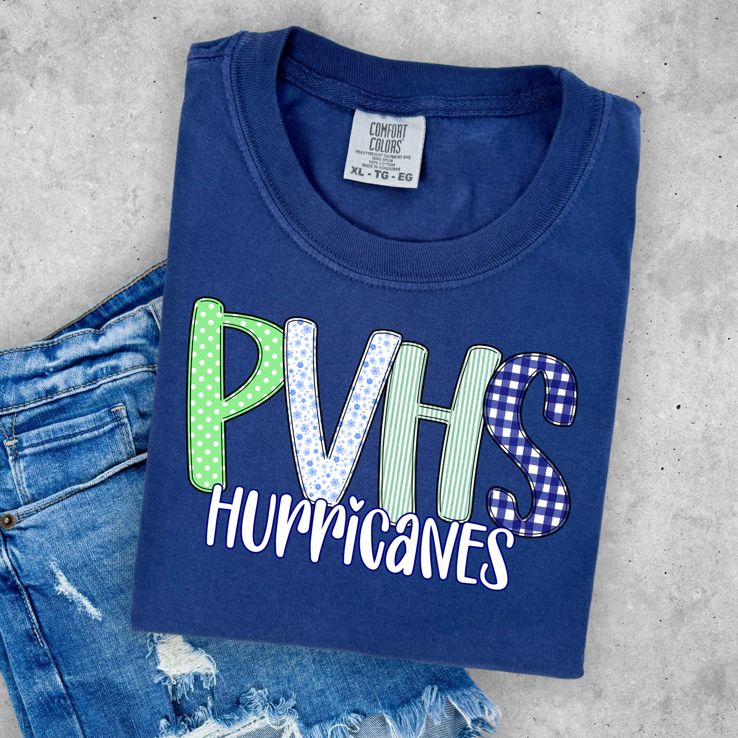 PVHS-HURRICANES DOODLE MASCOT