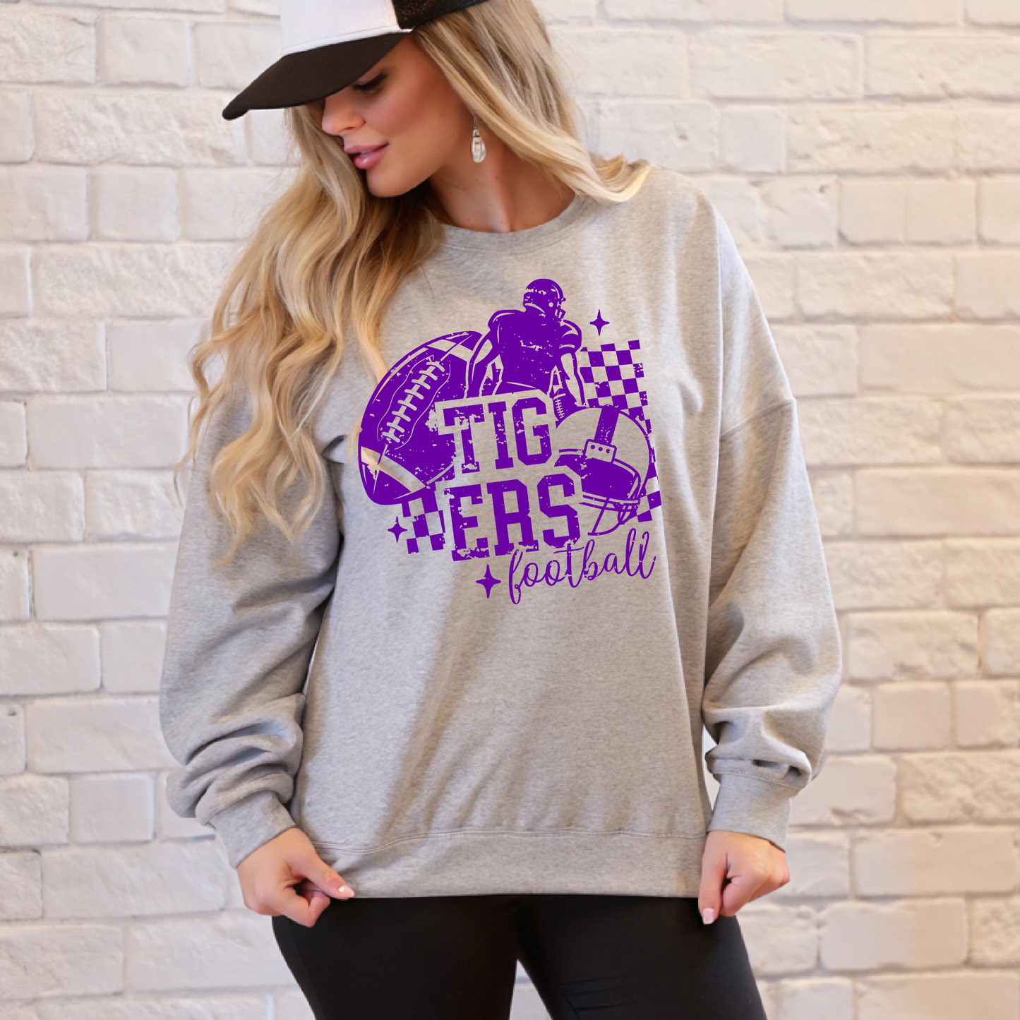 TIGERS FOOTBALL TEES AND SWEATSHIRTS