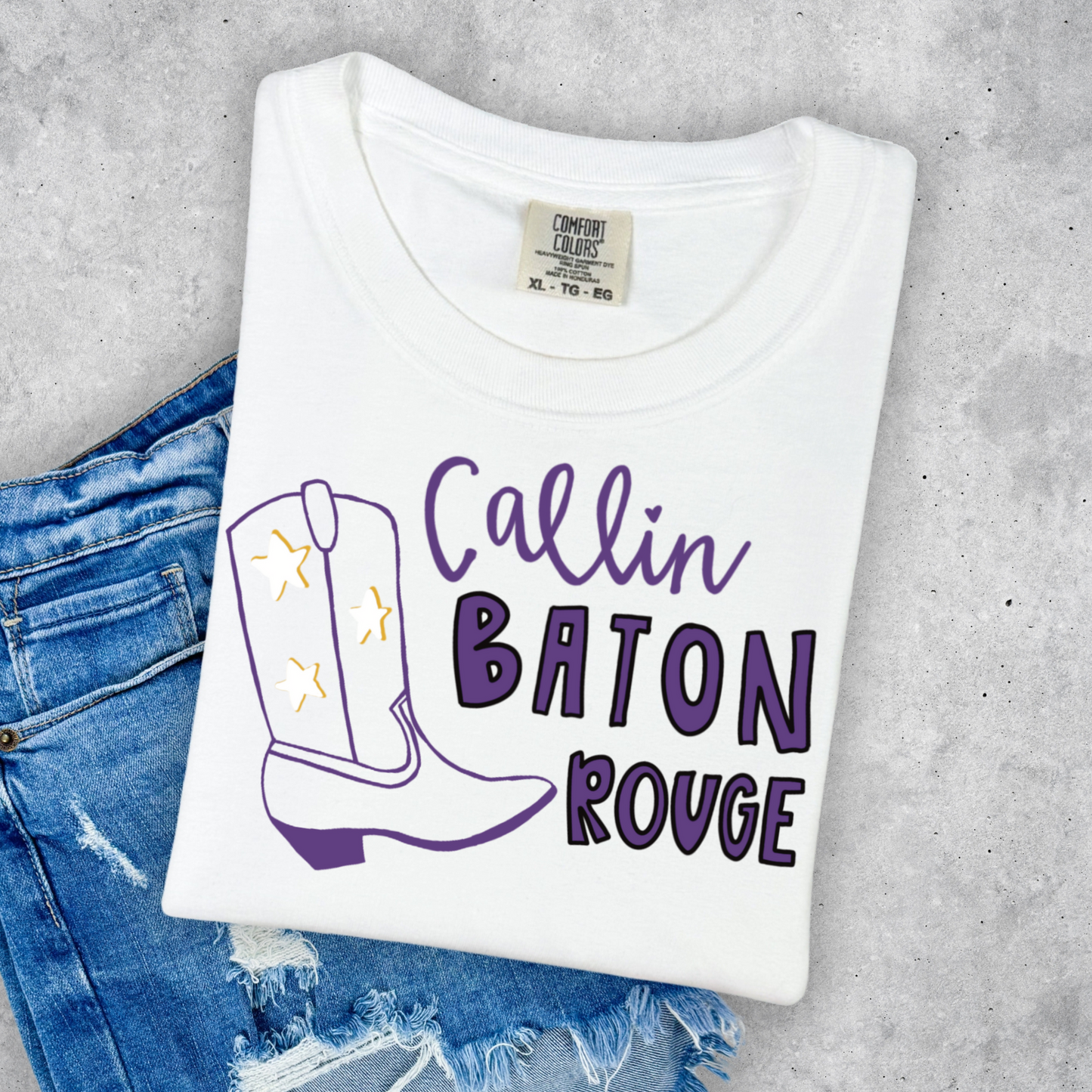 CALLIN' BR COMFORT COLORS TEE