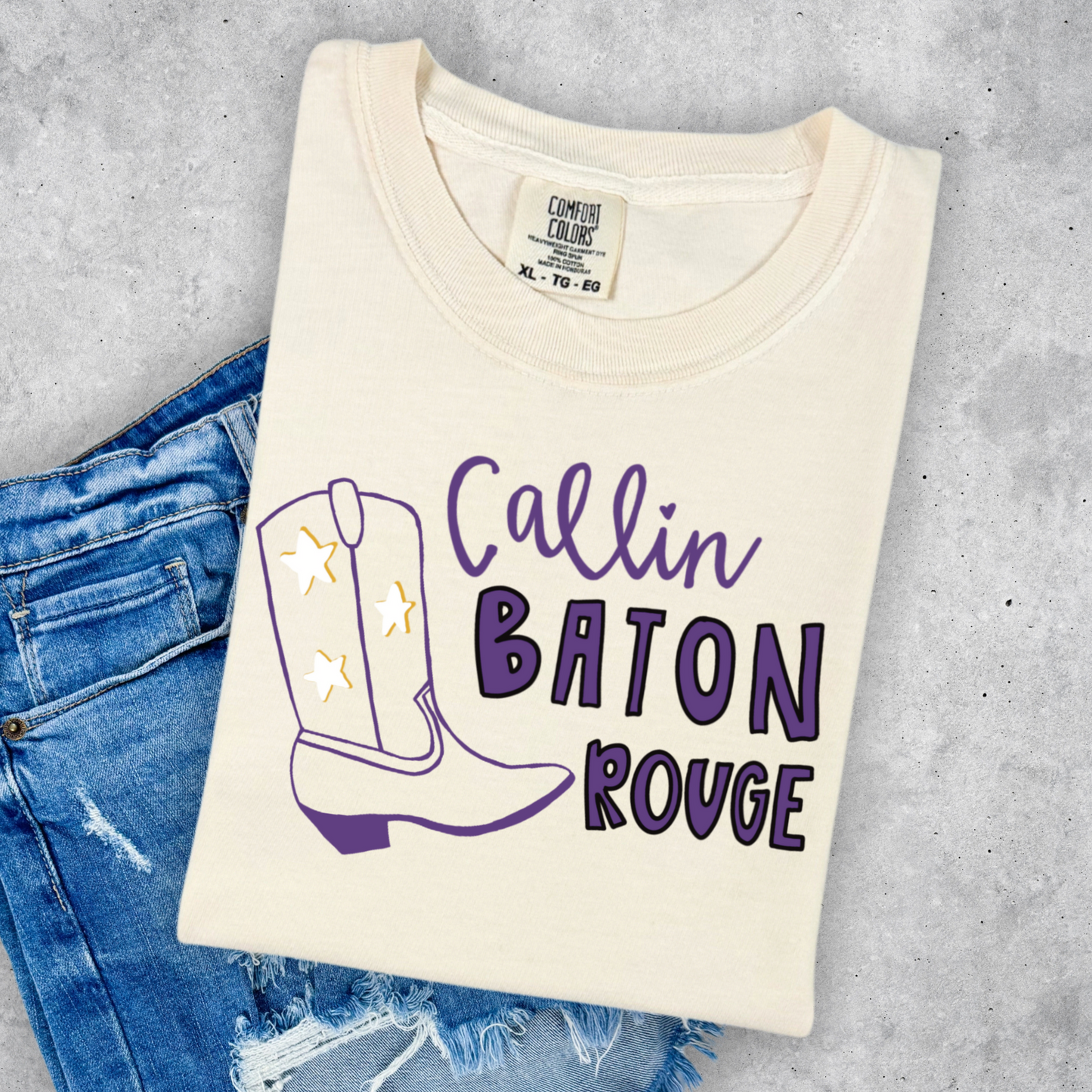 CALLIN' BR COMFORT COLORS TEE