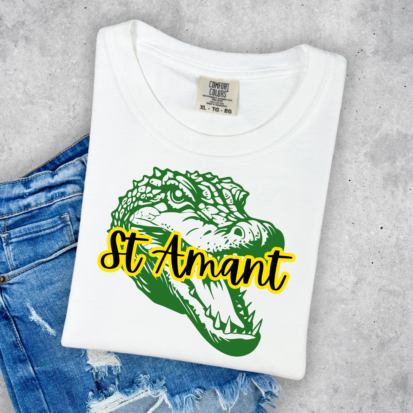 CURSIVE ST. AMANT GATORS TEES & SWEATSHIRTS