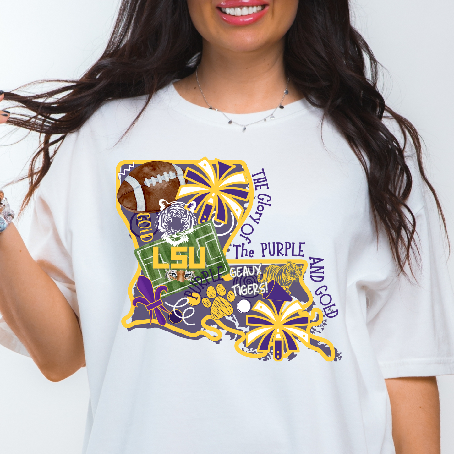 THE GLORY OF THE PURPLE AND GOLD