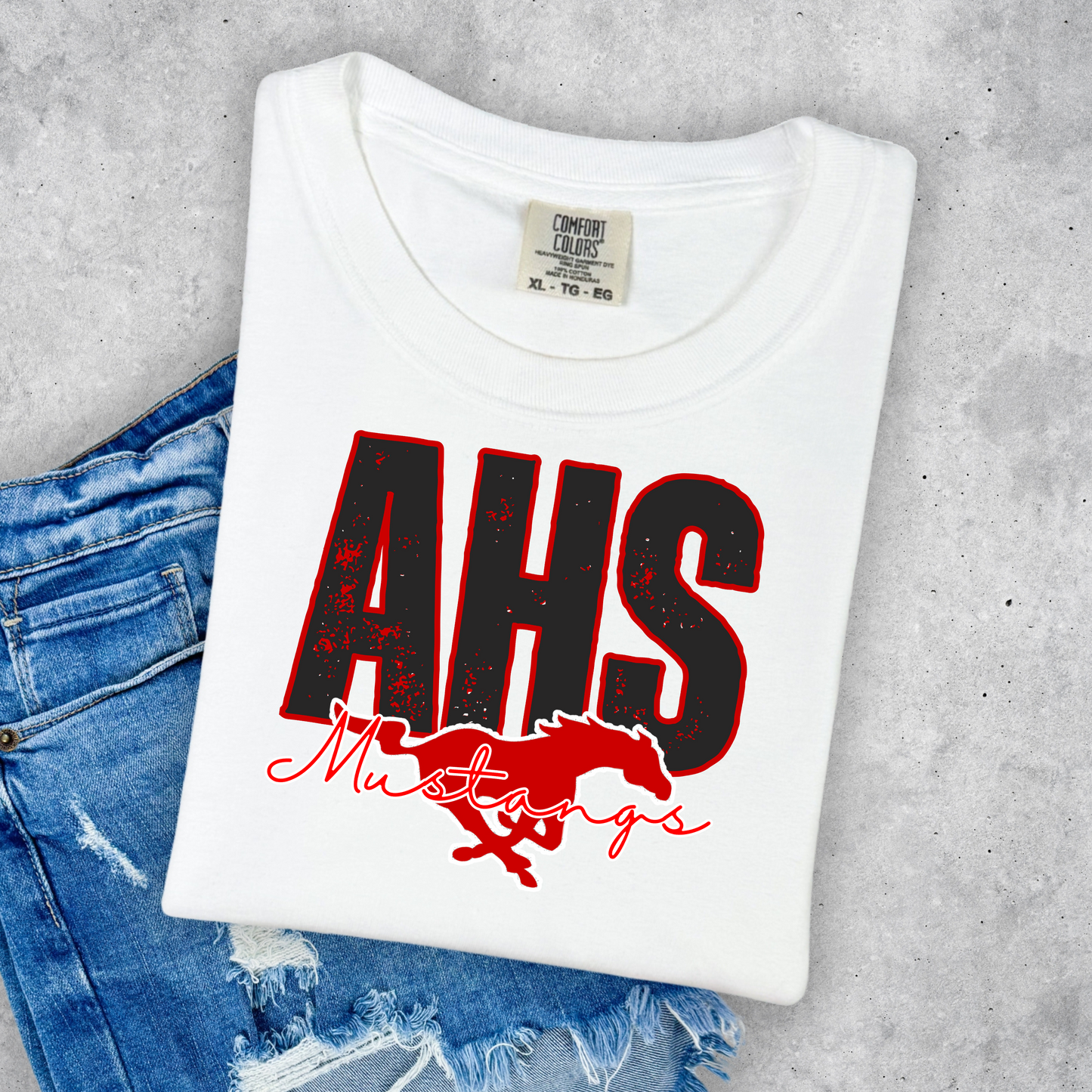 AHS MUSTANGS TEES & SWEATSHIRTS