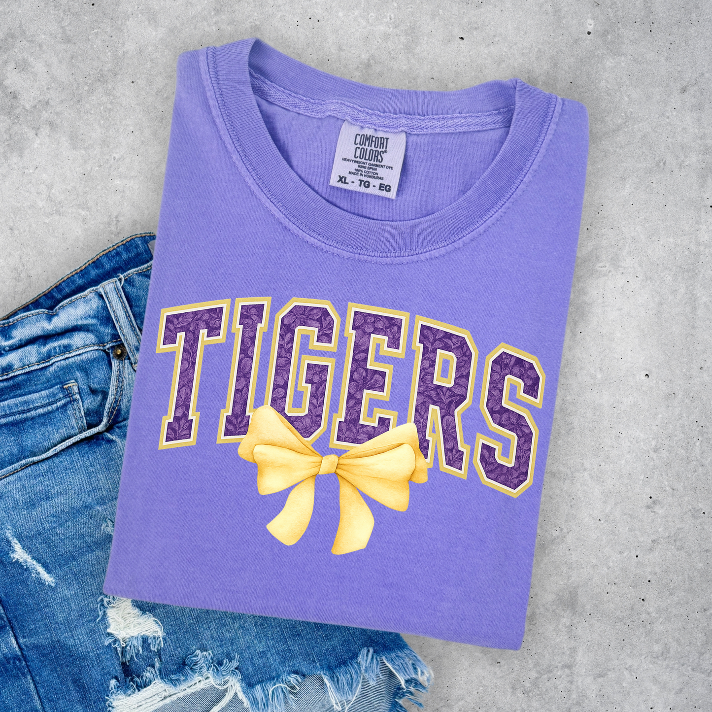 FLORAL TIGERS TEES