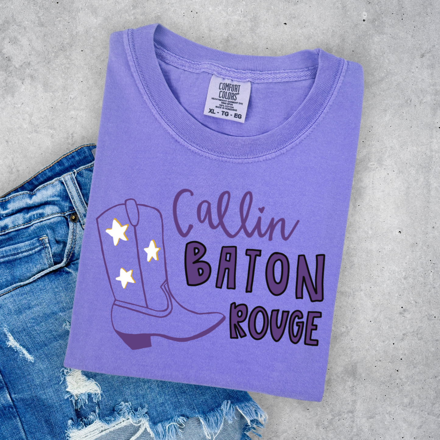 CALLIN' BR COMFORT COLORS TEE