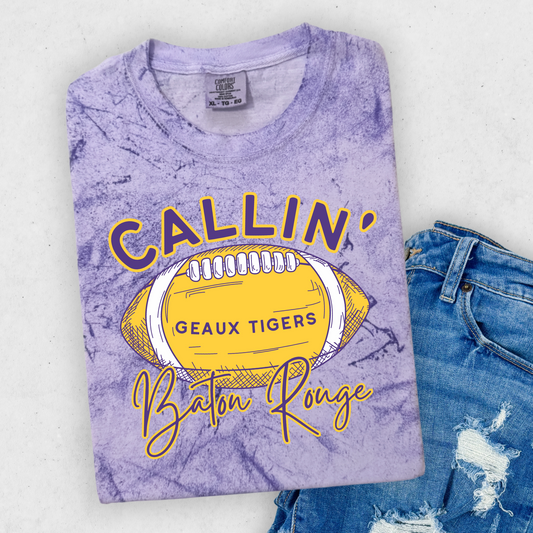 CALLIN' BR FOOTBALL TEE