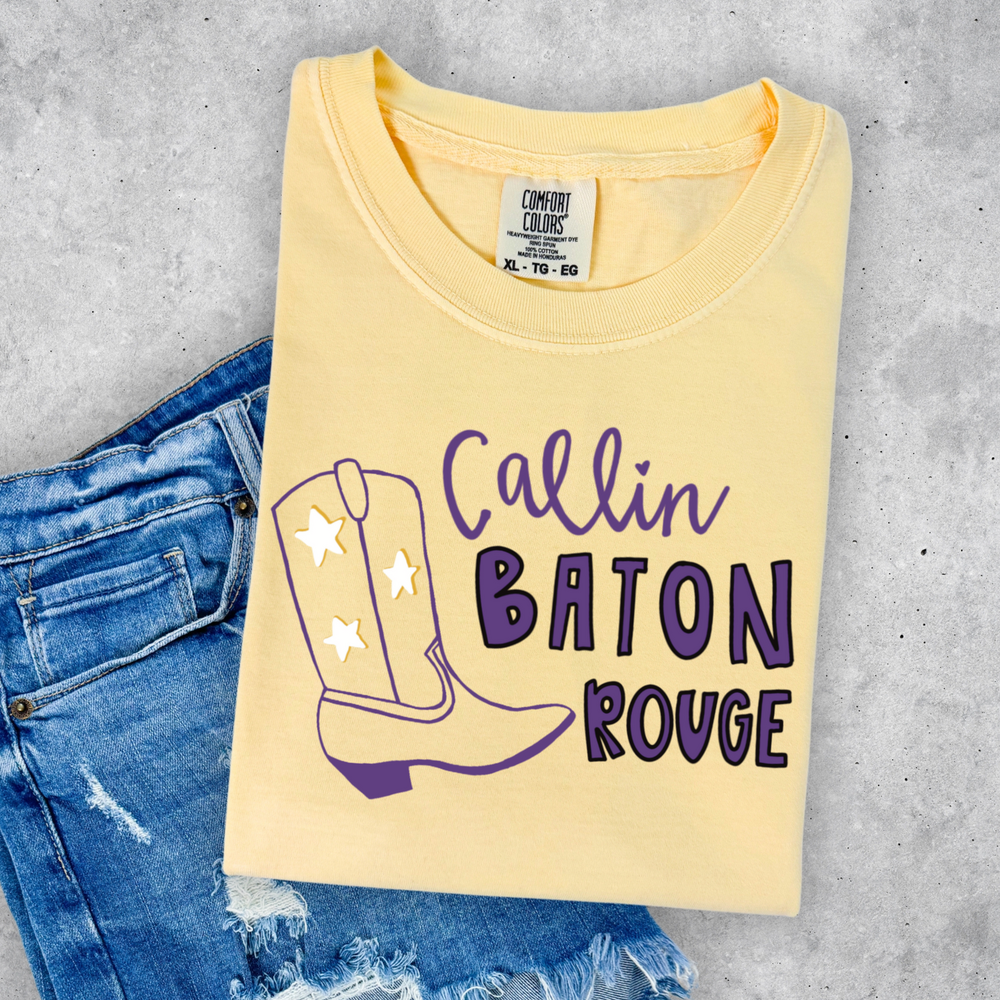 CALLIN' BR COMFORT COLORS TEE