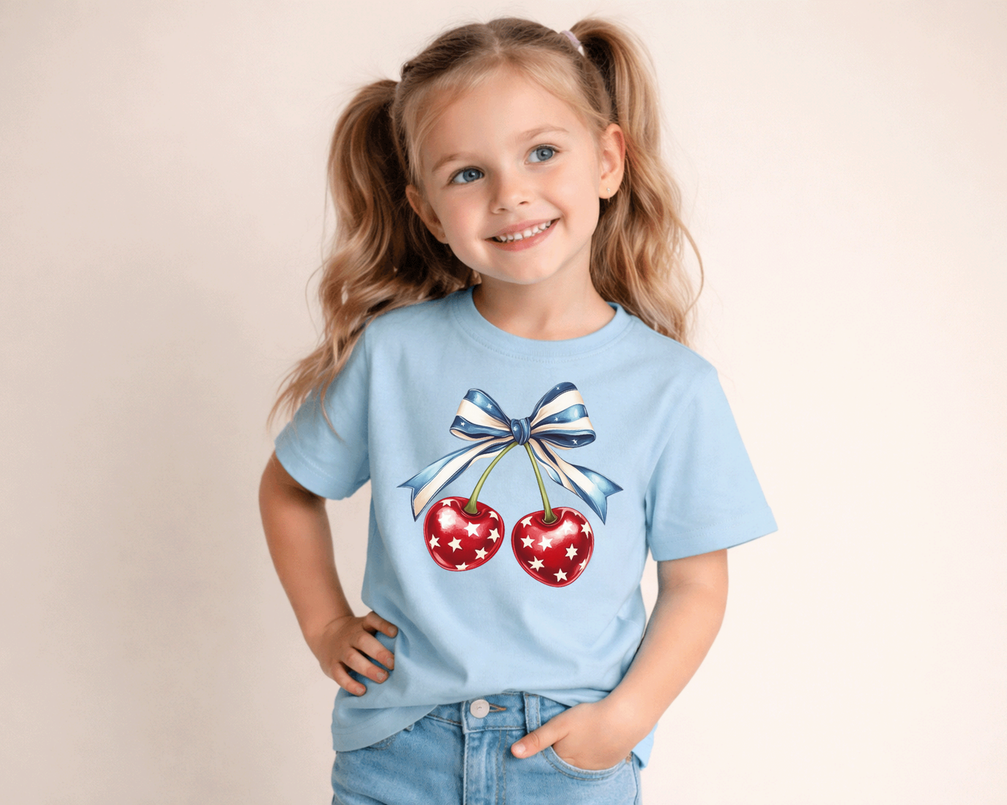 YOUTH PATRIOTIC CUTE CHERRIES