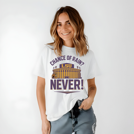 CHANCE OF RAIN NEVER TEE