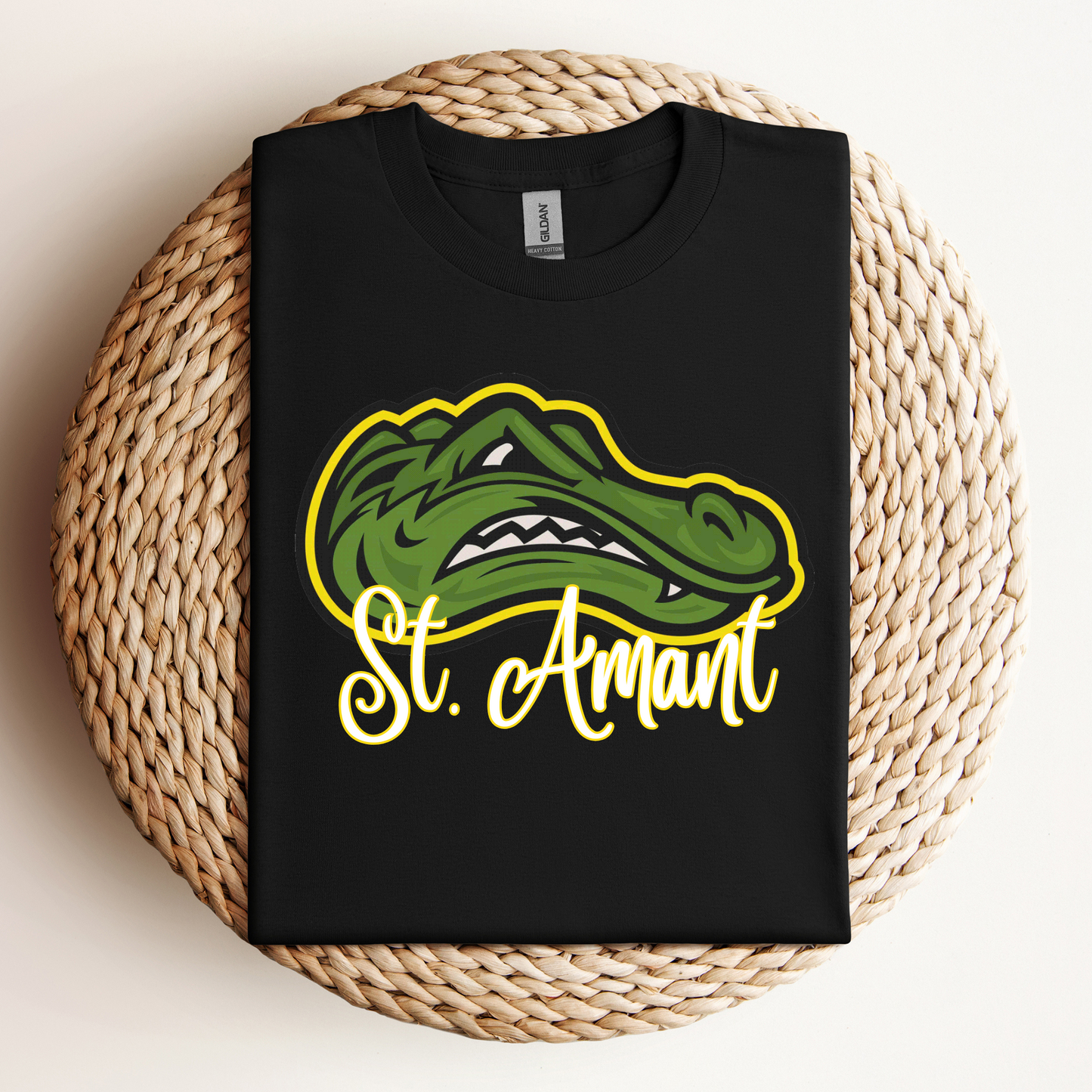 ST. AMANT GATOR TEE & SWEATSHIRT