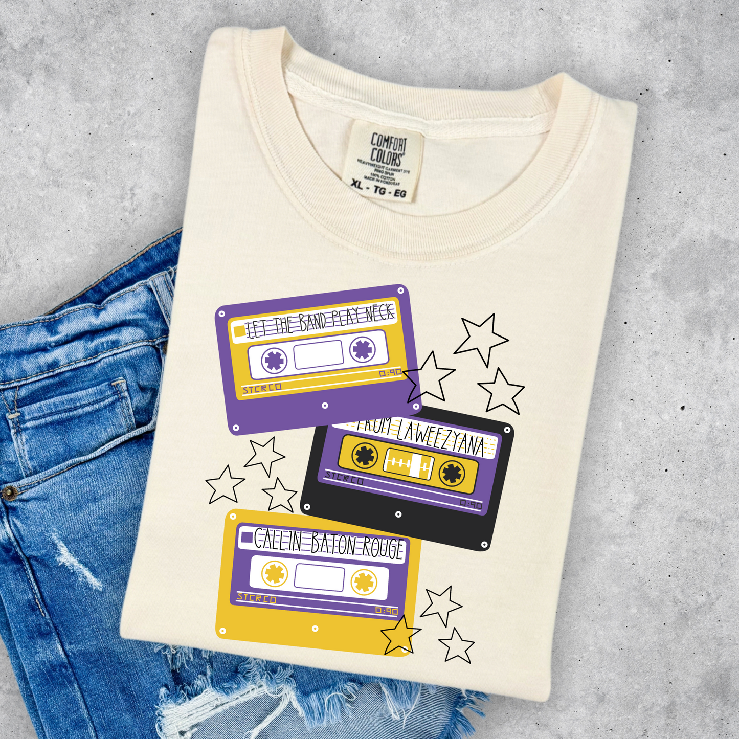 TIGER GAME DAY PLAY LIST TEE