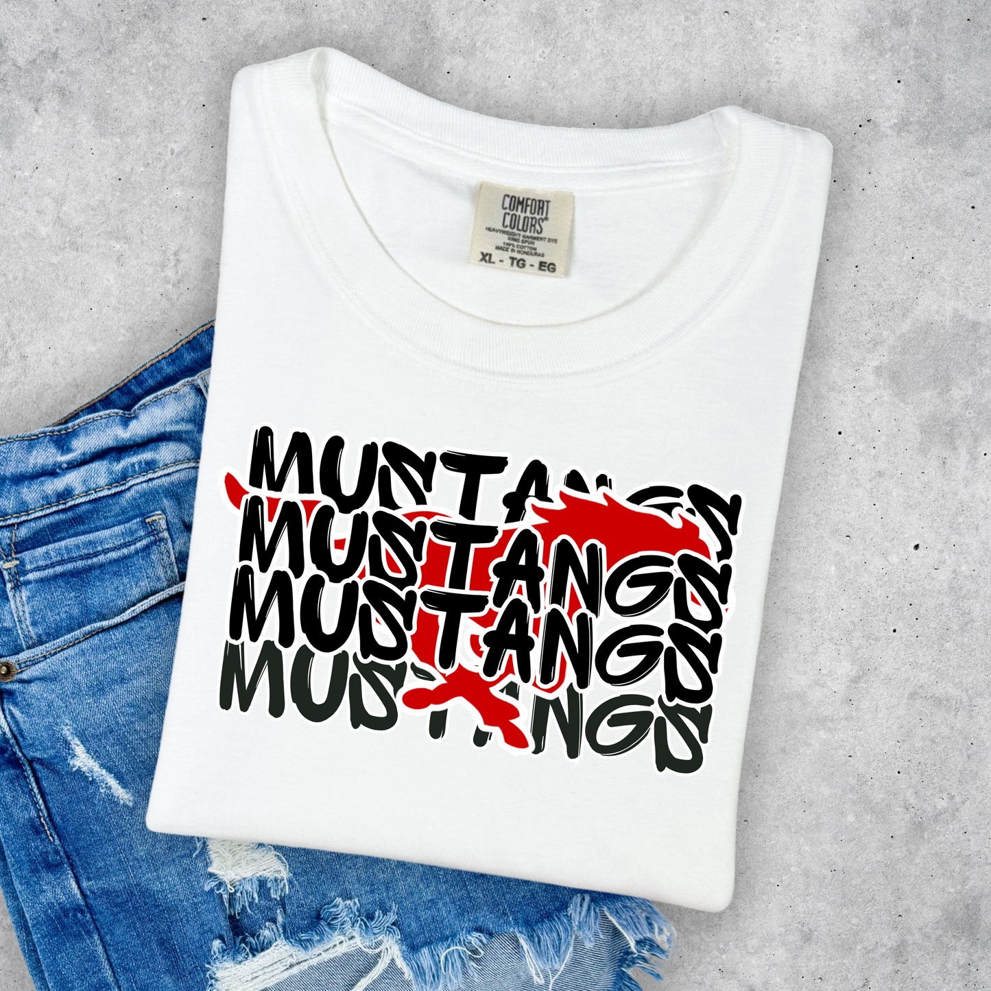 MUSTANGS TEES & SWEATSHIRTS