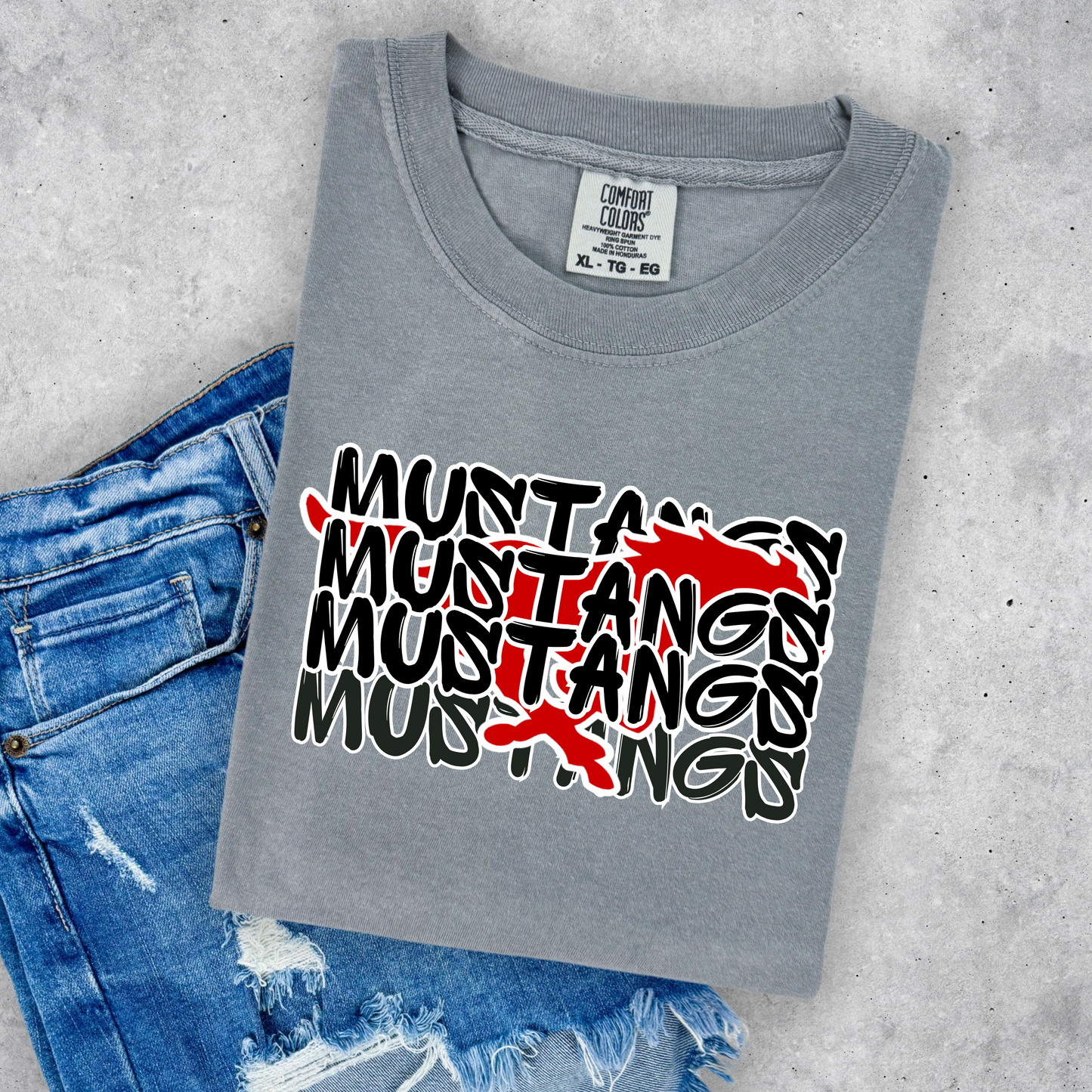 MUSTANGS TEES & SWEATSHIRTS