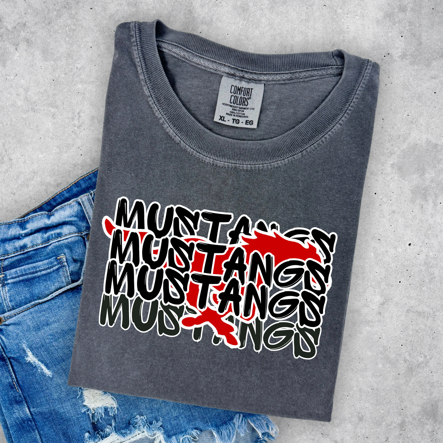 MUSTANGS TEES & SWEATSHIRTS