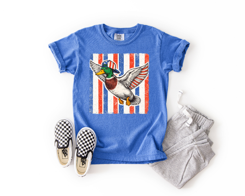 YOUTH PATRIOTIC MALARD DUCK
