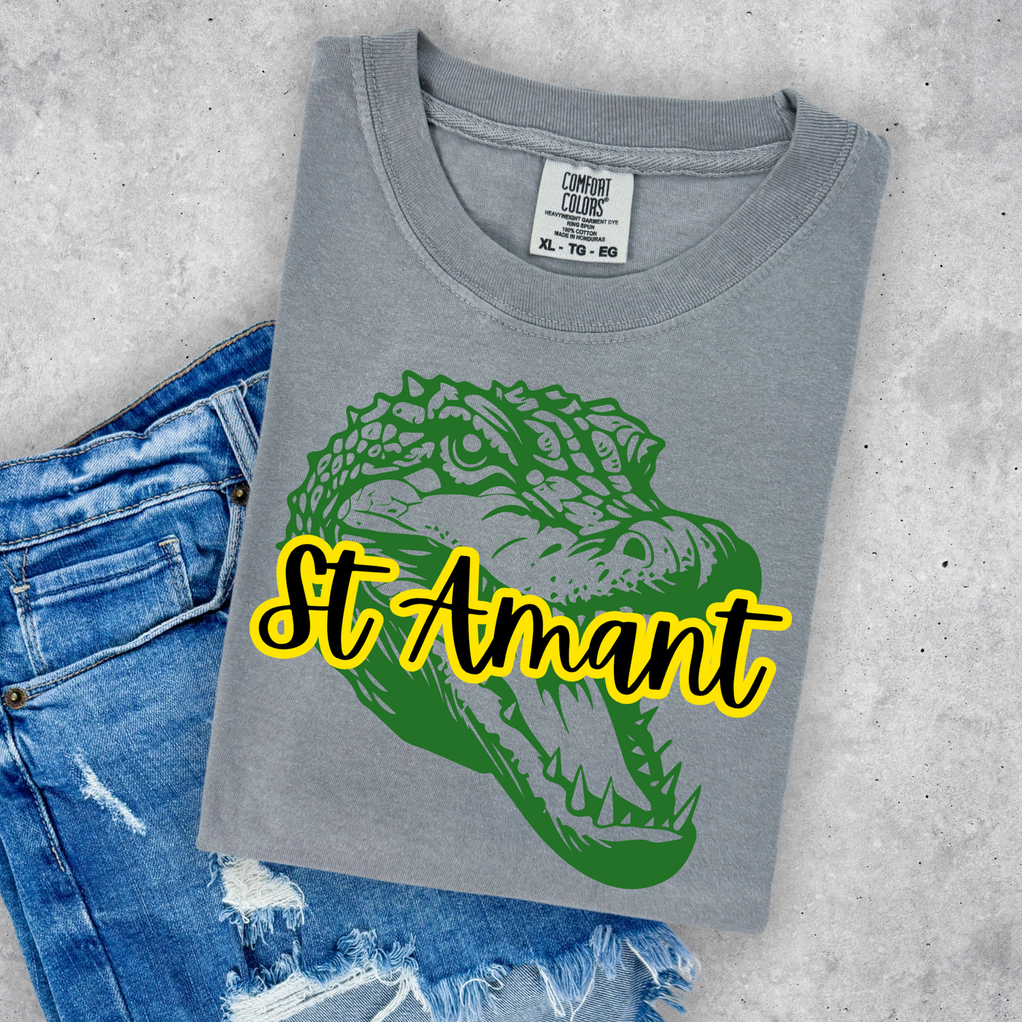 CURSIVE ST. AMANT GATORS TEES & SWEATSHIRTS