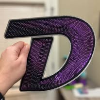 11 INCH DUTCHTOWN HIGH READY TO PRESS SEQUIN PATCH
