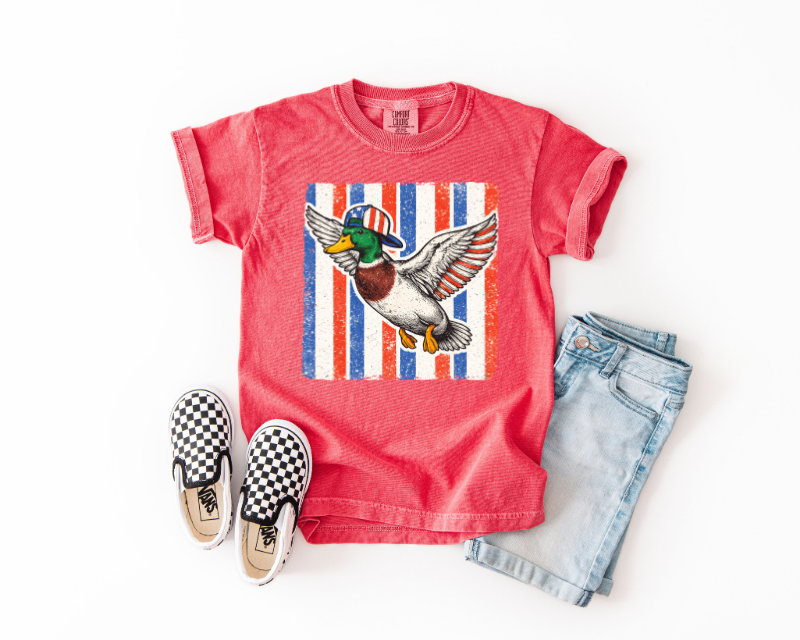 YOUTH PATRIOTIC MALARD DUCK