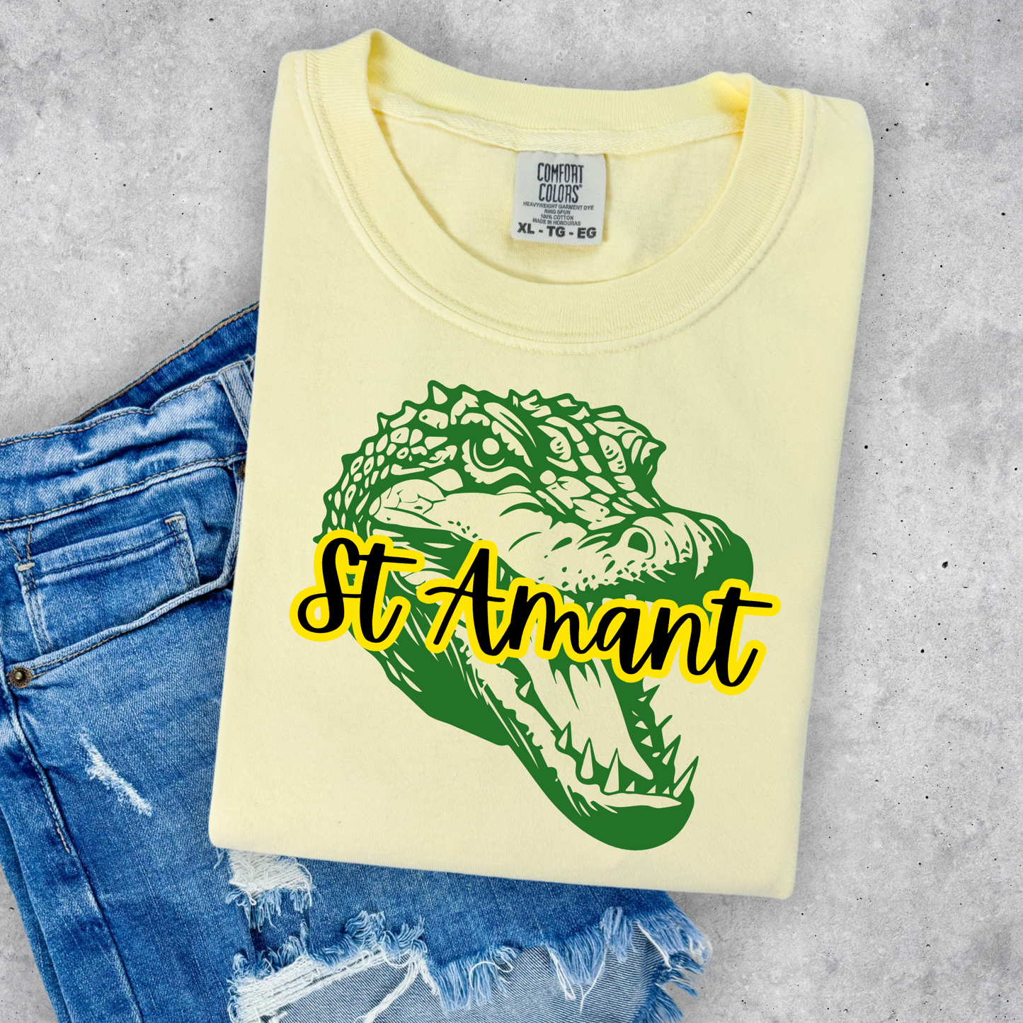 CURSIVE ST. AMANT GATORS TEES & SWEATSHIRTS