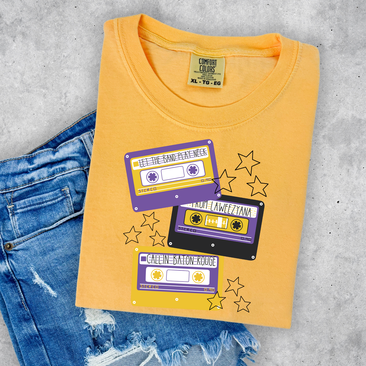 TIGER GAME DAY PLAY LIST TEE